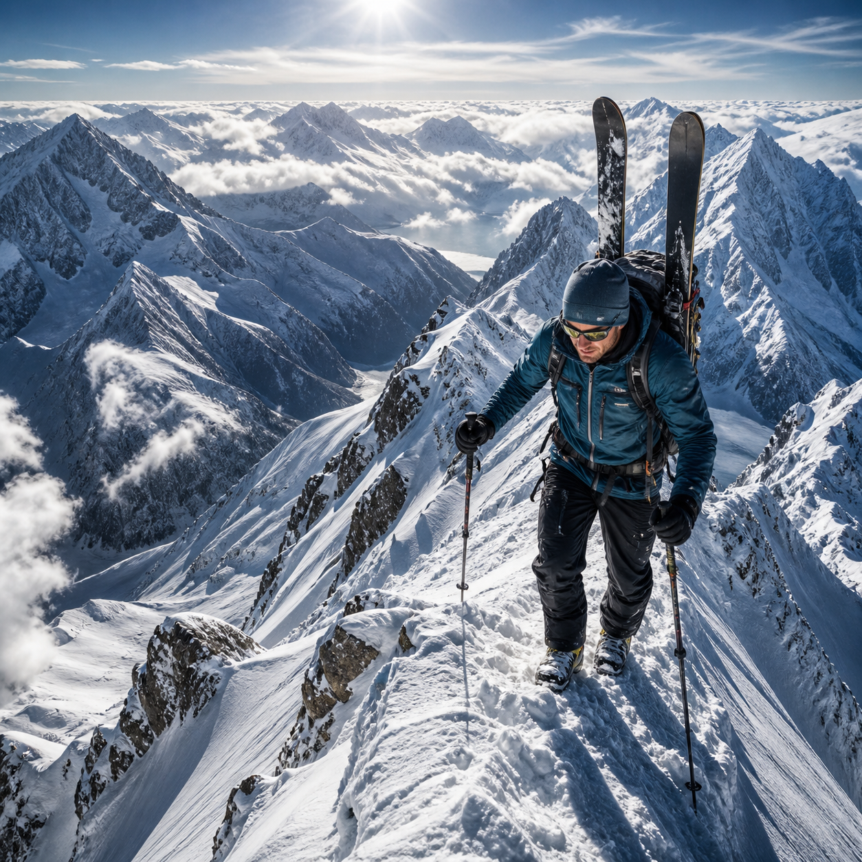 Differenze tra sci alpinismo e altre discipline sciistiche