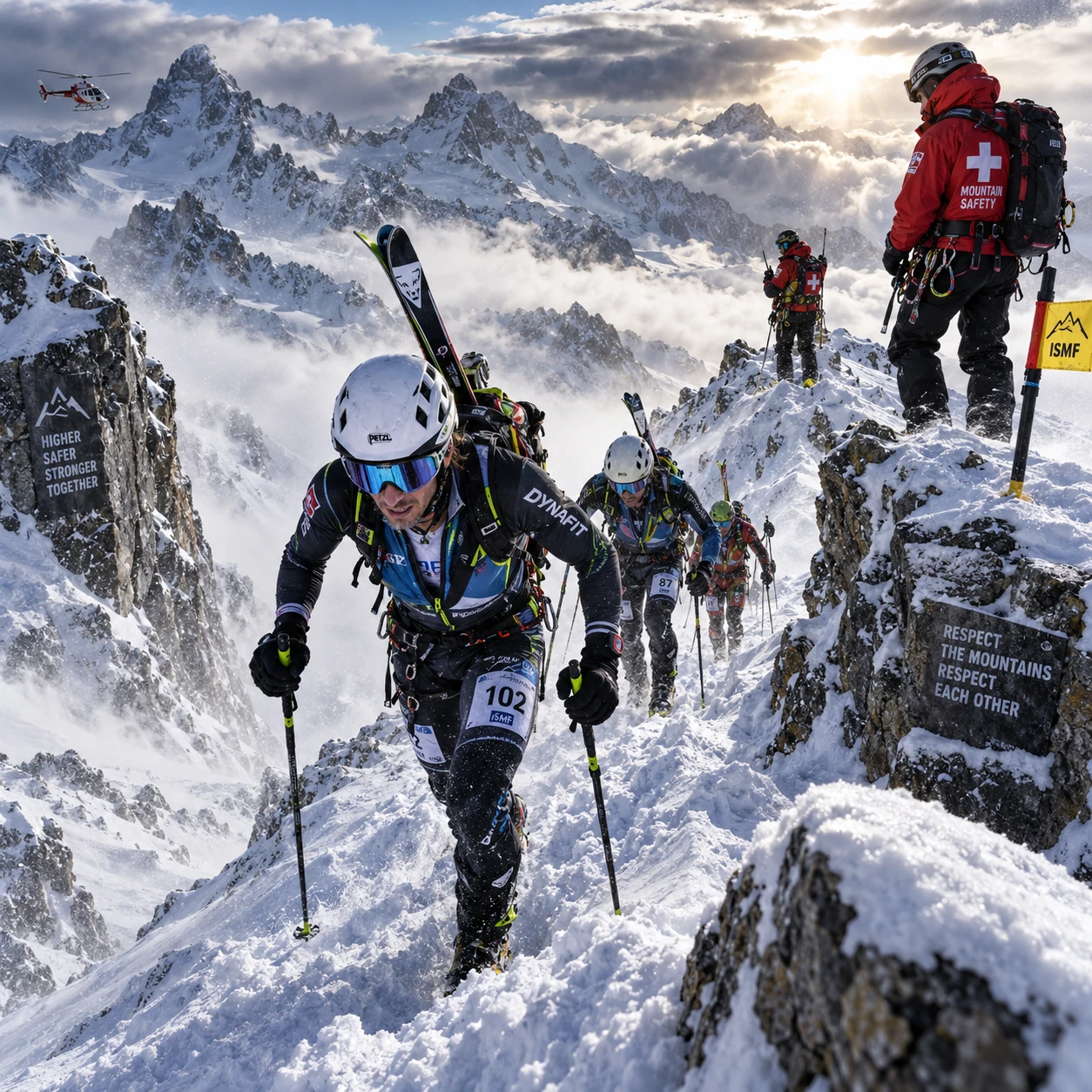 Impatto delle condizioni meteorologiche sulle gare di sci alpinismo